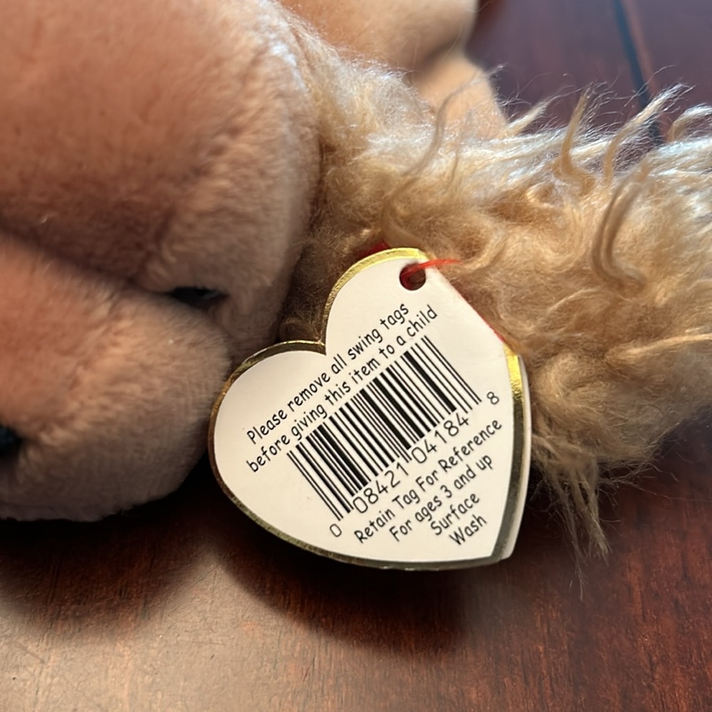 PRISTINE Spunky Beanie Baby born on January 14, 1997 - Picture 4 of 7